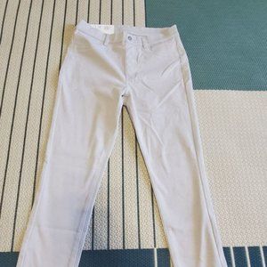 Light gray denim jeggings